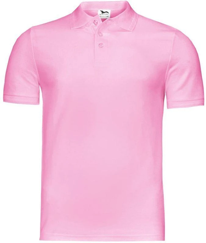 Malfini Pique Polo Jr MLI-22230 rožinis polo marškinėlis