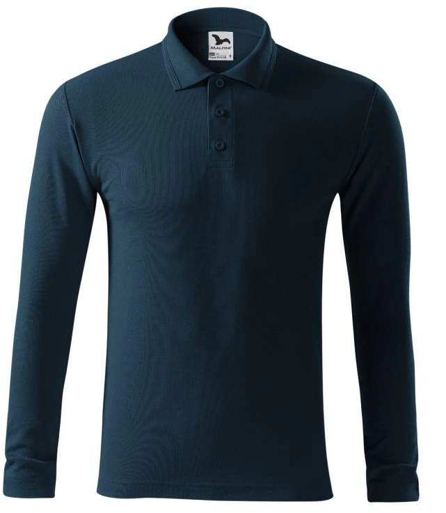 Malfini Pique Polo LS M MLI-22102 Marškinėliai