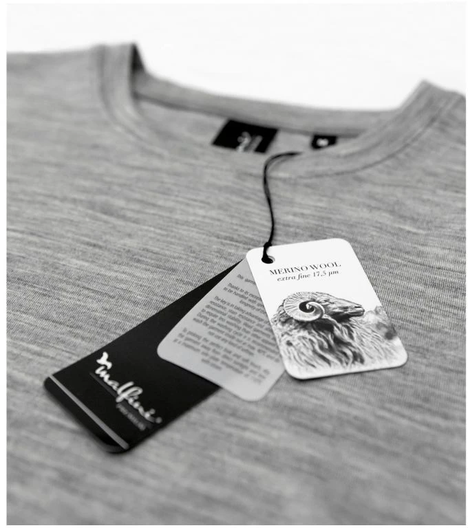 Malfini Premium Merino Rise LS M Marškinėliai MLI-15921