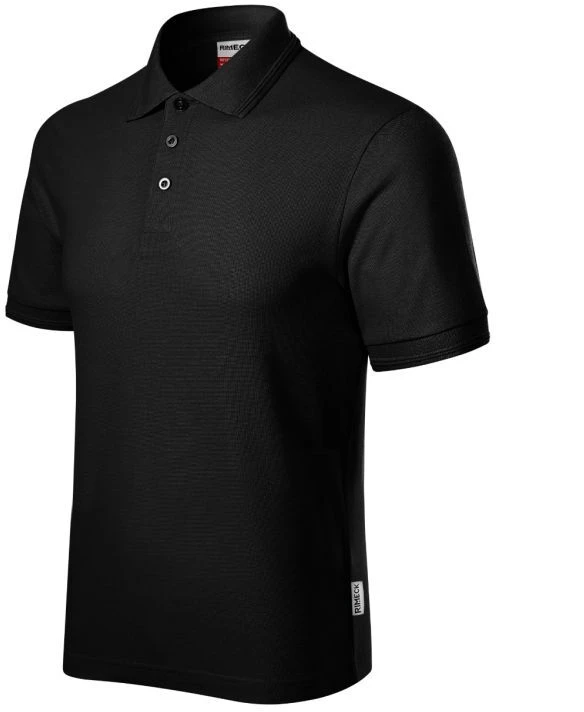 Malfini Reserve Vyriški Polo Marškinėliai MLI-R22LB Juodi