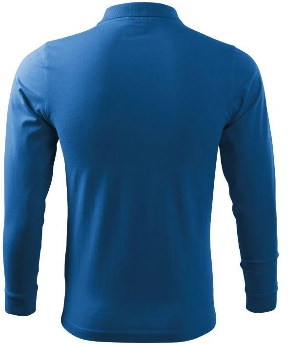 Malfini Single J. LS M polo marškiniai MLI-21114 azure