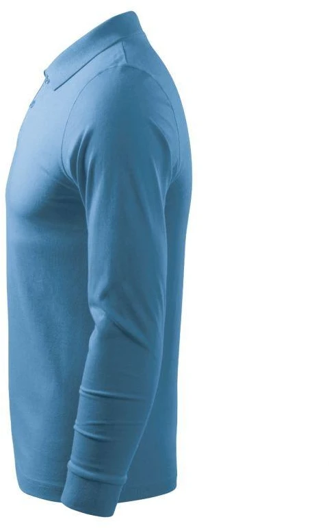 Malfini Single J. LS M polo marškiniai MLI-21114 azure