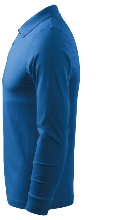 Malfini Single J. LS M polo marškiniai MLI-21114 azure