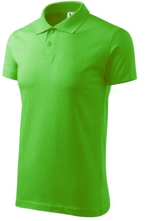 Malfini Single J. M MLI-20292 žalių obuolių spalvos polo marškinėliai