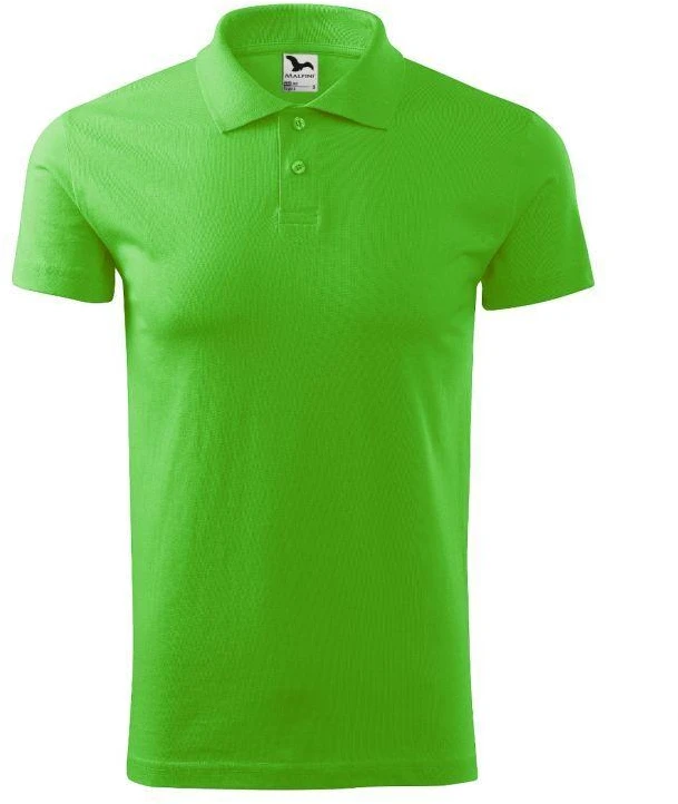 Malfini Single J. M MLI-20292 žalių obuolių spalvos polo marškinėliai