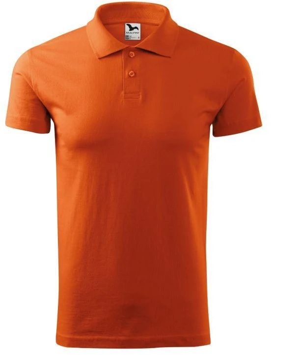 Malfini Single J. M polo marškinėliai MLI-20211 oranžinė