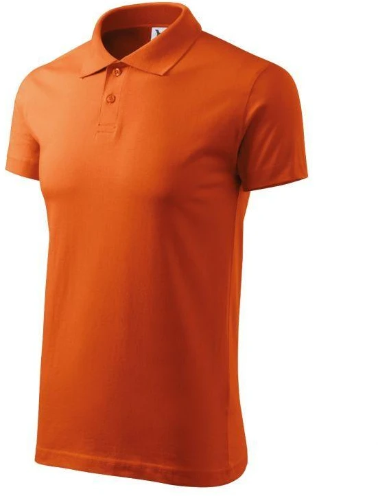 Malfini Single J. M polo marškinėliai MLI-20211 oranžinė
