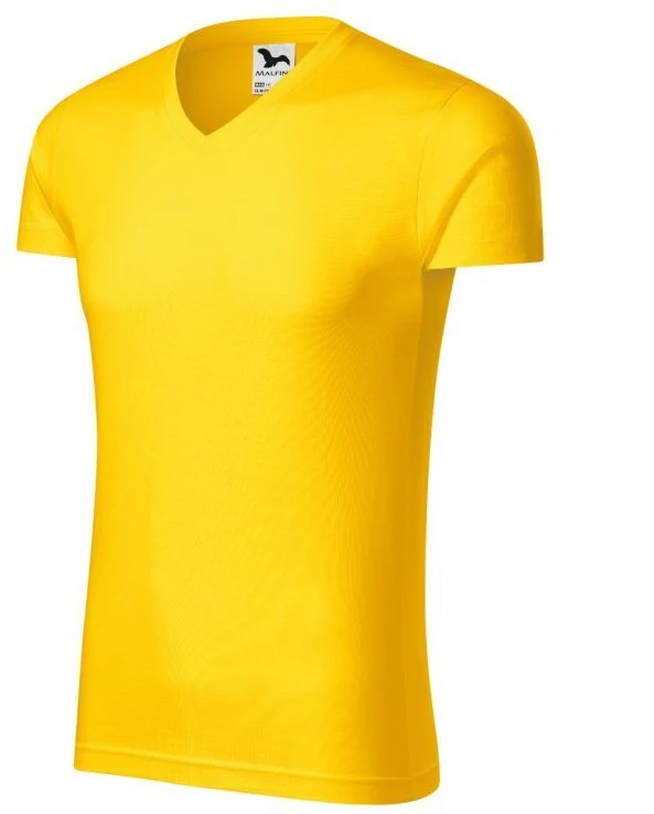 Malfini Slim Fit V-kaklas marškinėliai M MLI-14604