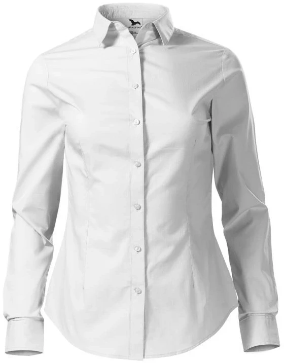 Malfini Style LS W MLI-22900 balti marškiniai