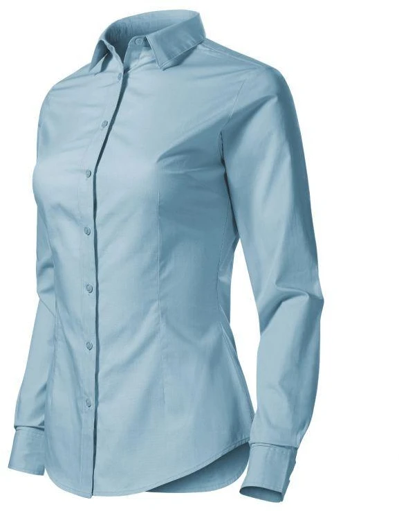 Malfini Style LS W MLI-22915 marškiniai mėlyni