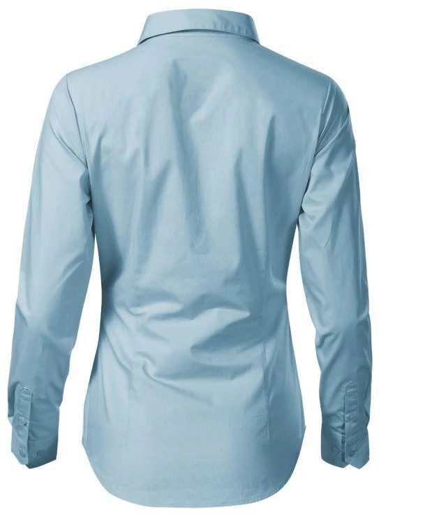 Malfini Style LS W MLI-22915 marškiniai mėlyni