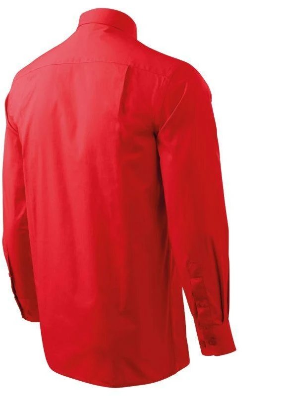 Malfini Style Marškiniai LS M MLI-20907 Raudona