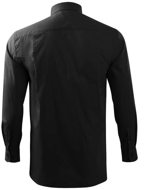 Malfini Style Marškiniai Vyrams LS M MLI-20901 Juodi