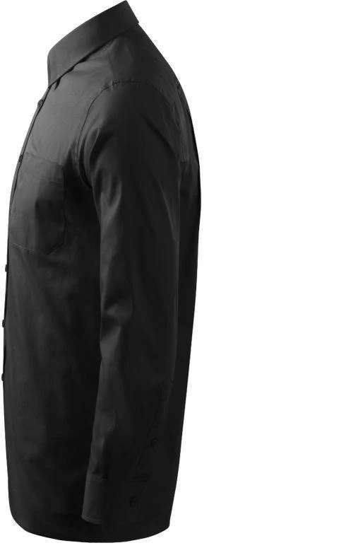Malfini Style Marškiniai Vyrams LS M MLI-20901 Juodi