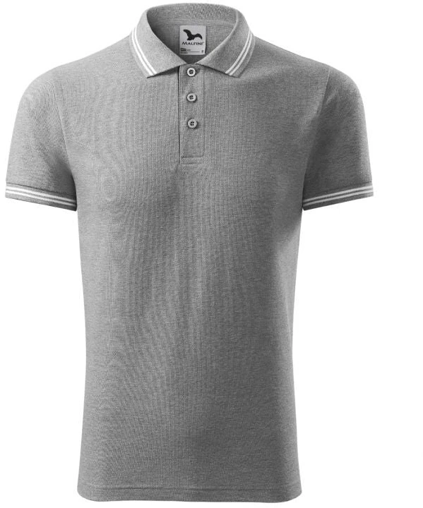 Malfini Urban M MLI-21912 tamsai melange polo marškinėliai