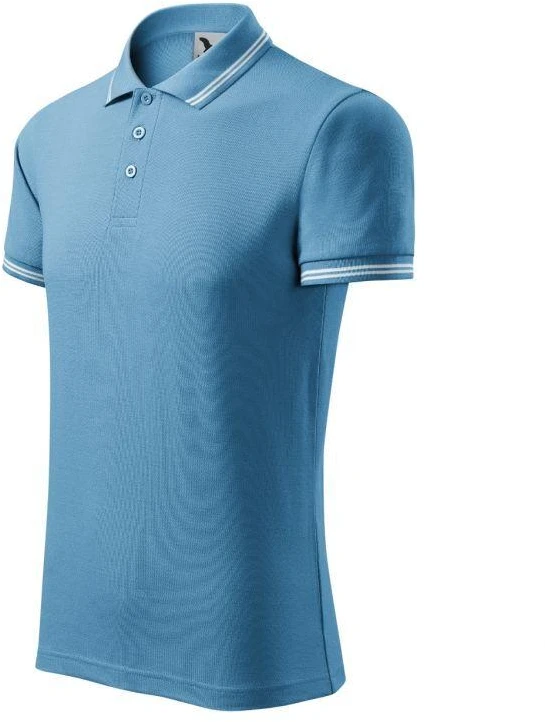 Malfini Urban M MLI-21914 mėlynų marškinėlių polo