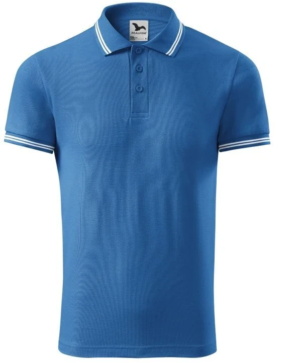 Malfini Urban M MLI-21914 mėlynų marškinėlių polo