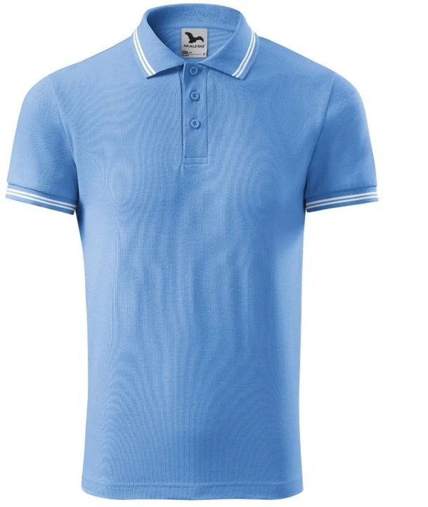 Malfini Urban M MLI-21915 mėlyni polo marškinėliai