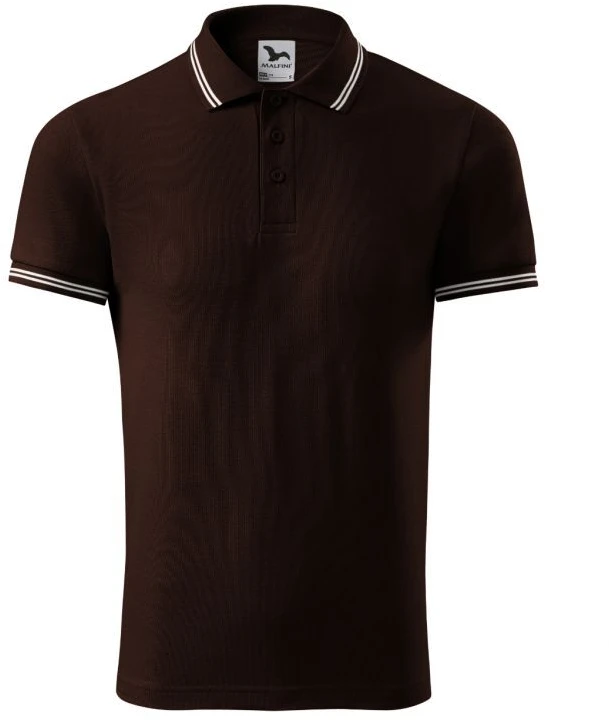 Malfini Urban M MLI-21927 Kavinės spalvos polo marškinėliai
