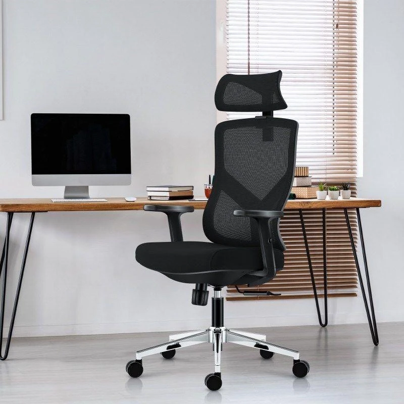 Biuro kėdė „Mark Adler Manager 3.3 Juodas“, ergonominė kėdė, juoda