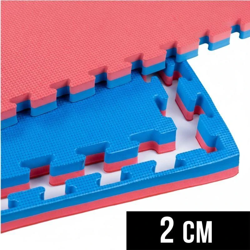 Mankštos kilimėlis su saugos sertifikatu - Dėlionės tipo 1x1m Tatamis 2 cm