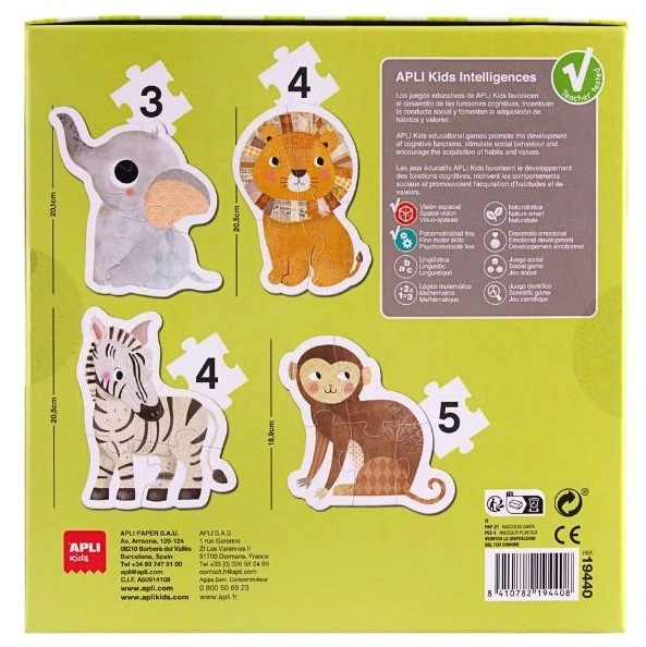 Mano pirmoji dėlionė – Savana
