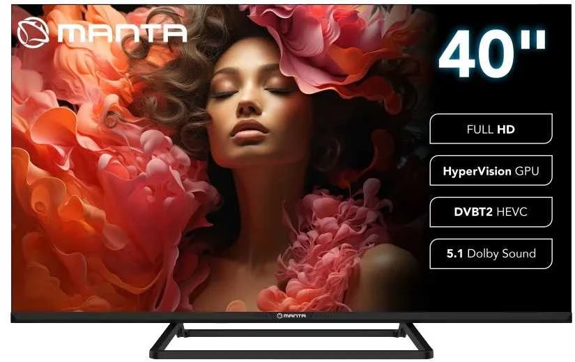 Televizorius „Manta 40LFV125E“ 40 colių FHD išmanusis televizorius