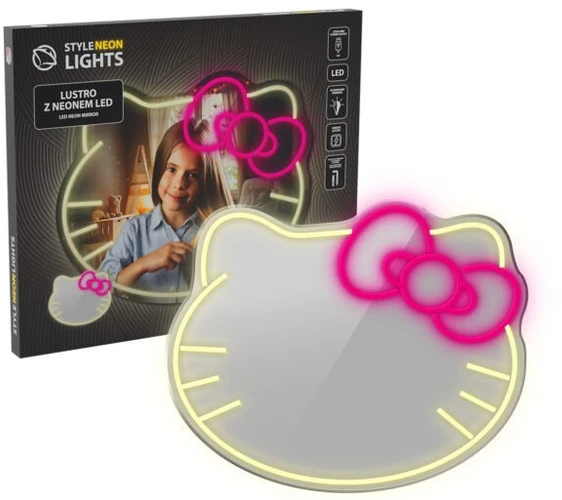 Manta Hello Kitty LED neoninis veidrodis
