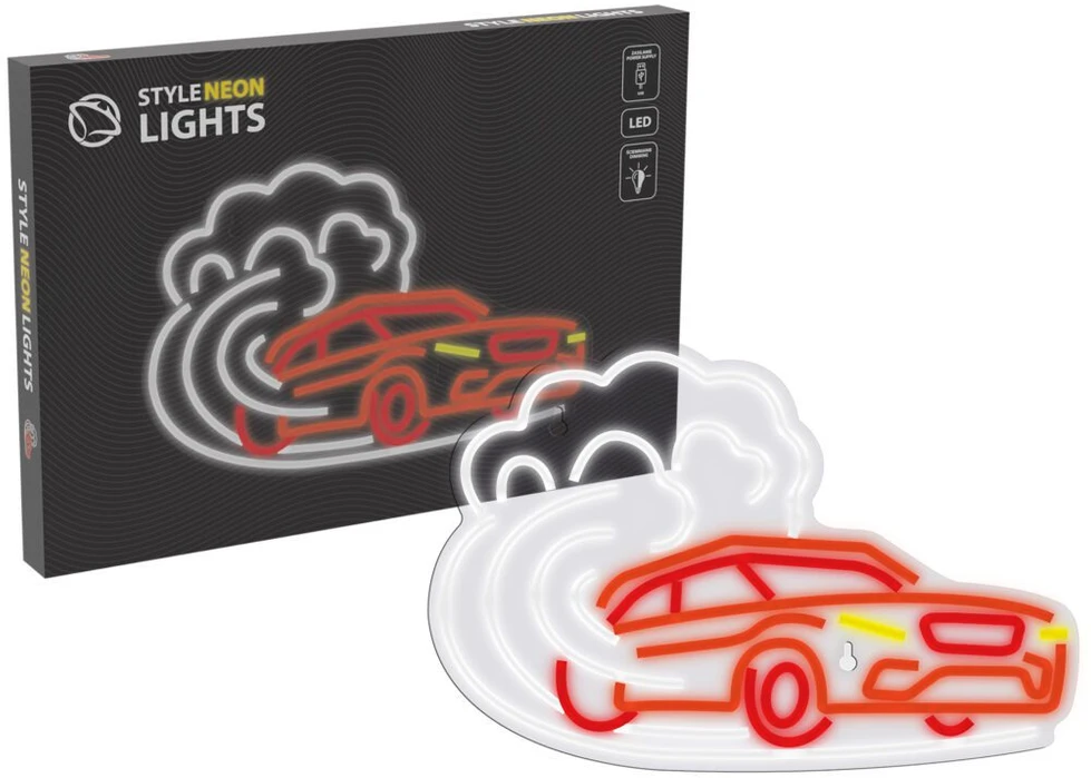 Manta SNL96MT neoninė šviesos dekoracija „Car Drift“