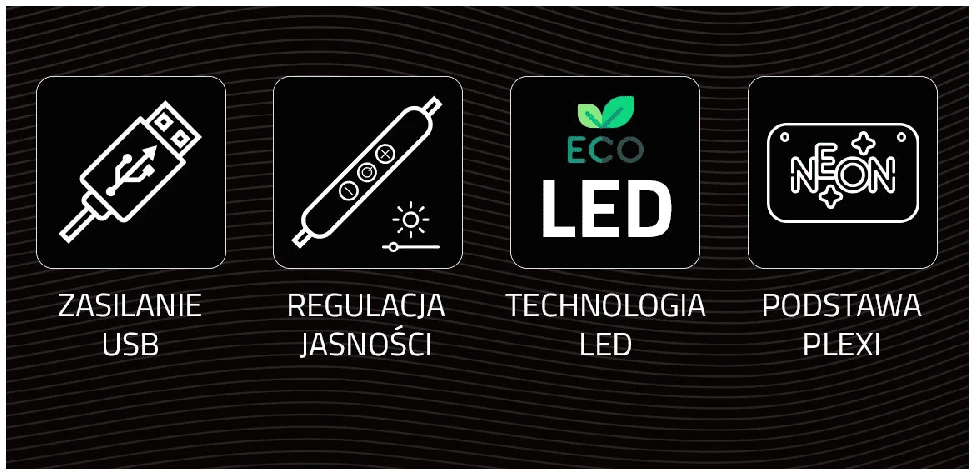 Manta SNL98MT LED neoninis šviestuvas vienaragis
