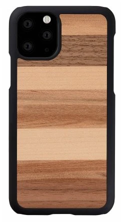 MAN&WOOD telefono dėklas iPhone 11 Pro, juodas