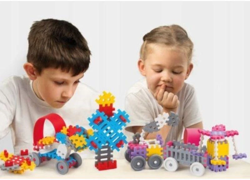 Vaflinės mini kaladėlės Marioinex 140 detalių