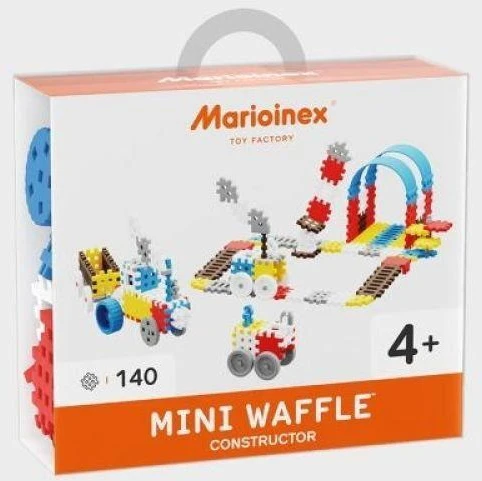 Vaflinės mini kaladėlės Marioinex 140 detalių