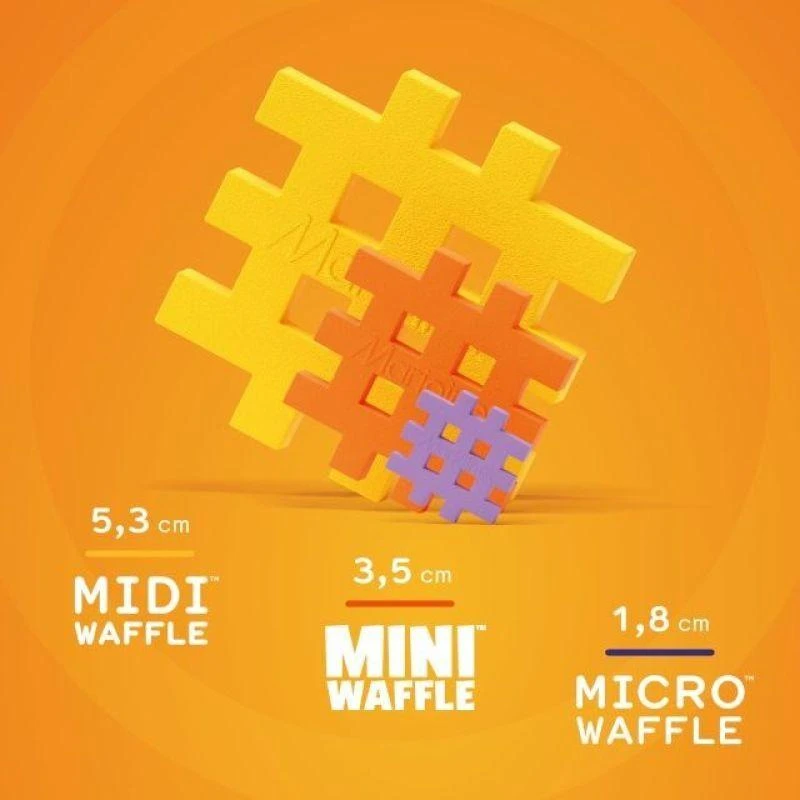 Vaflinės mini kaladėlės Marioinex 140 detalių