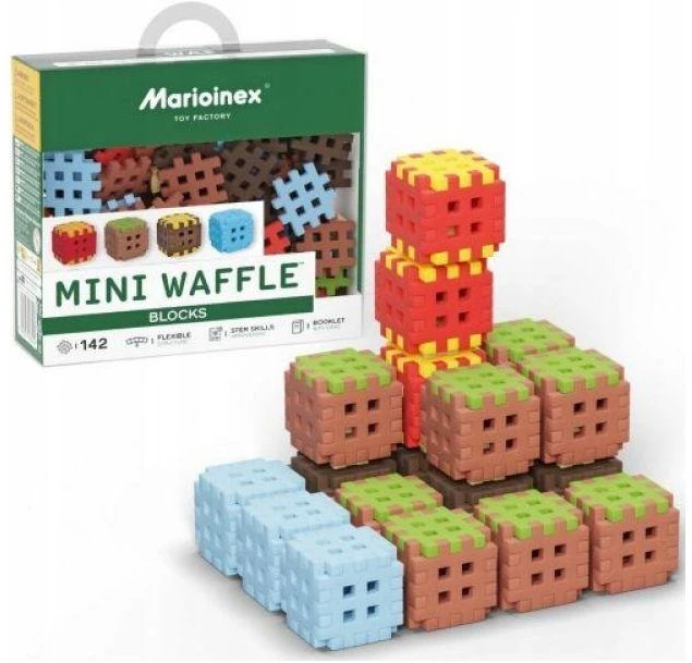 Marioinex mini vaflių konstravimo kaladėlės, 142 dalys