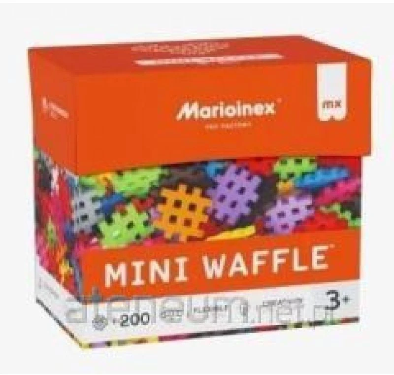 Marioinex mini vaflių konstravimo kaladėlės, 200 detalių