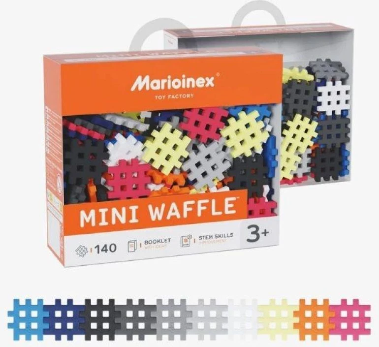 Marioinex mini vaflių kaladėlių rinkinys, 2 vnt., 140 detalių
