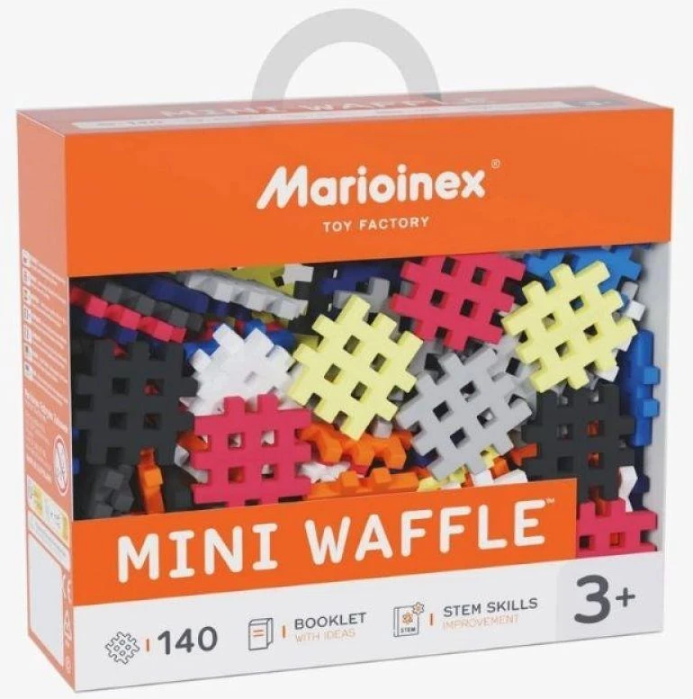 Marioinex mini vaflių kaladėlių rinkinys, 2 vnt., 140 detalių