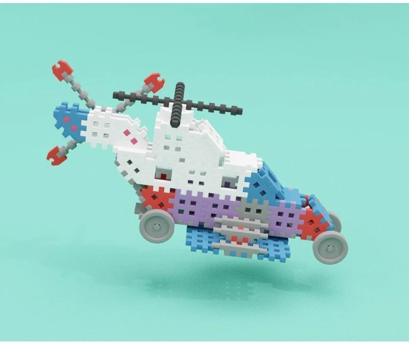 Marioinex Vafliai blokuoja „Mini Konstruktor“ ekspertą 301 PCS