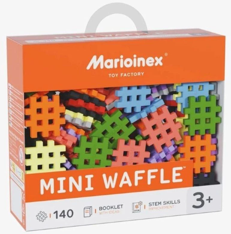 Marioinex mini vaflių kaladėlių rinkinys 1, 140 detalių