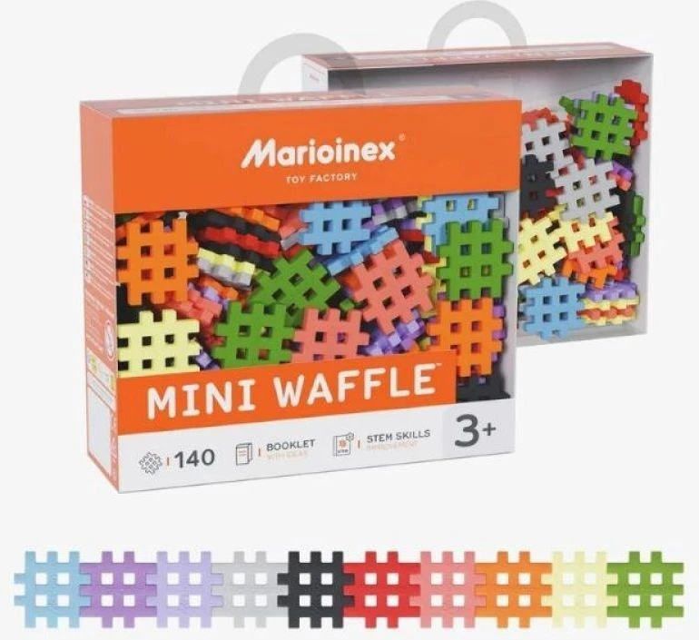 Marioinex mini vaflių kaladėlių rinkinys 1, 140 detalių