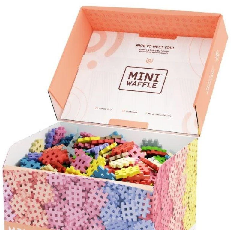 Konstruktorius Waffle Mini Pastel Konstruktorius 500 Elementas