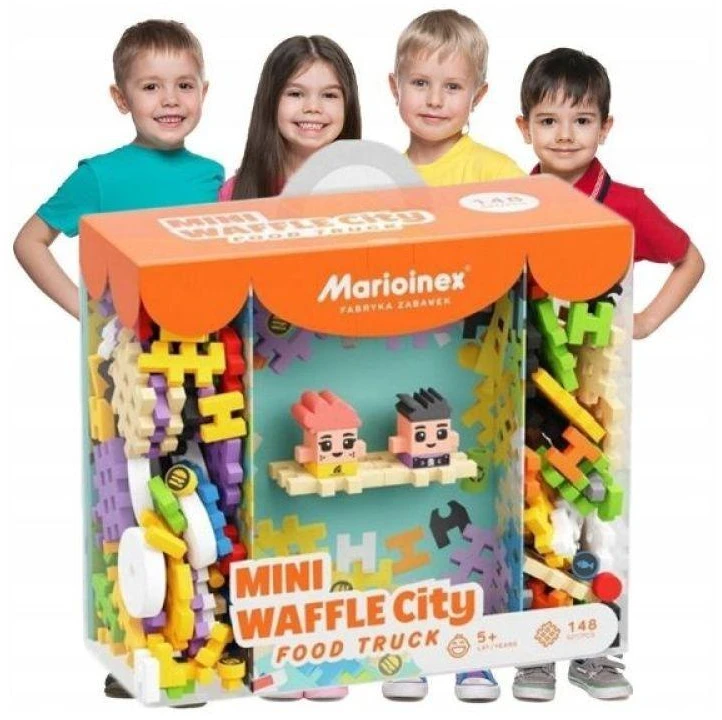 Konstruktorius Mini Waffle City - Maisto sunkvežimis