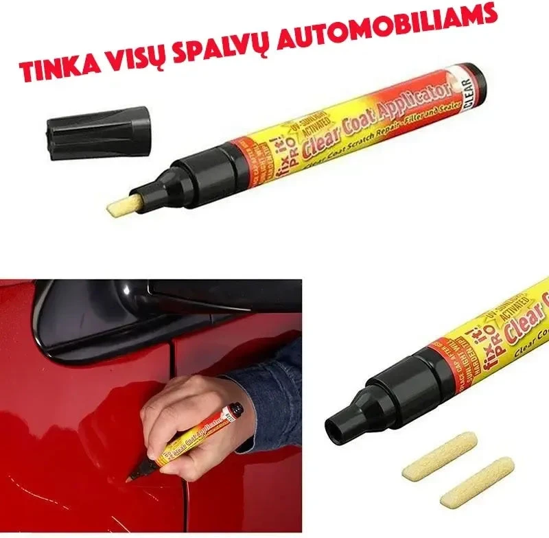 Markeris įbrėžimų šalinimui automobiliui
