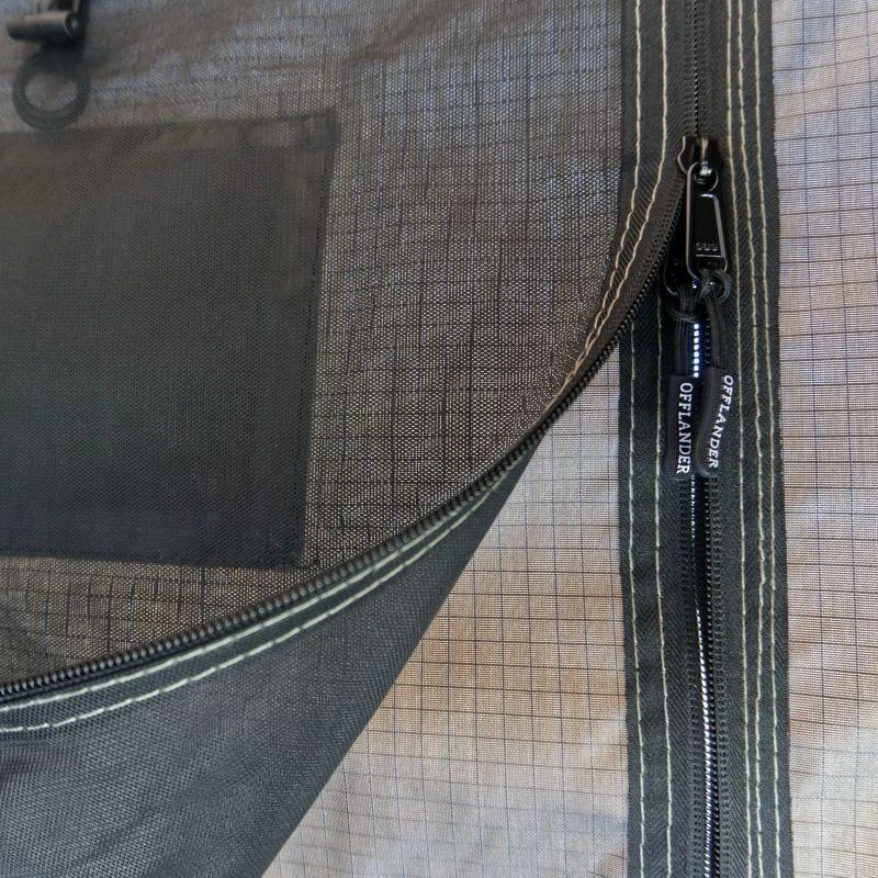 Markizė "Offlander" tiesiai šoninei markizei Kwa Drat OFF_ACC_SQUARE_L_AN