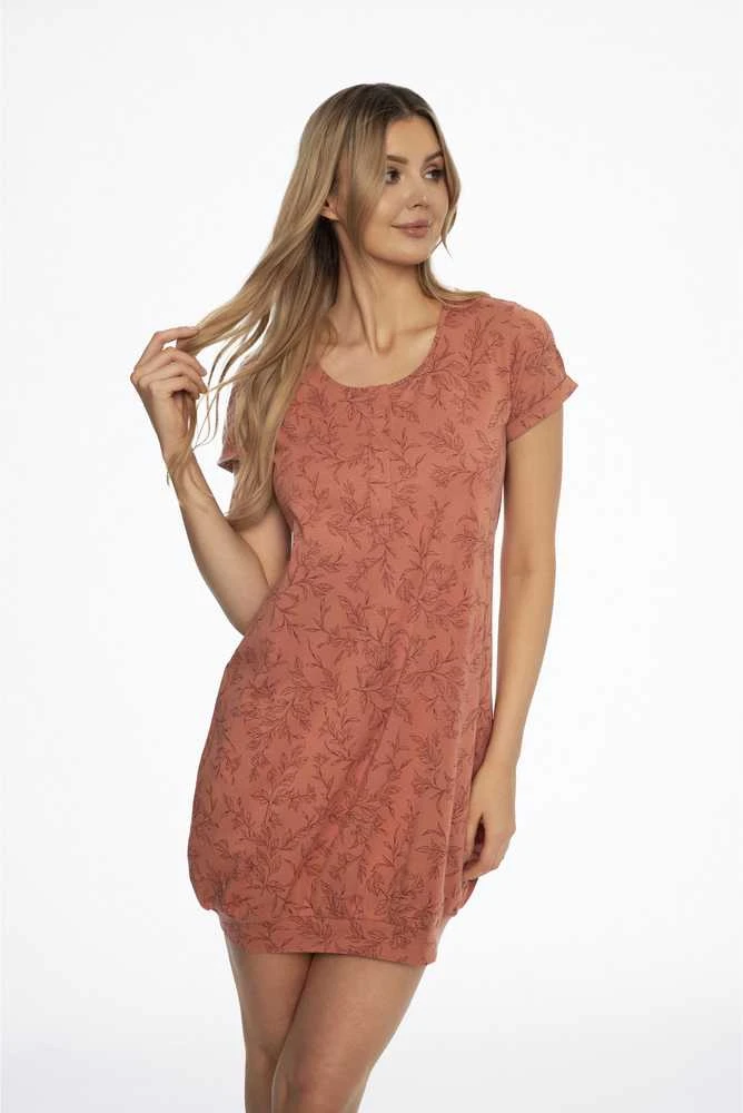 Marškinėliai Amis 41307-38X Dusty Rose