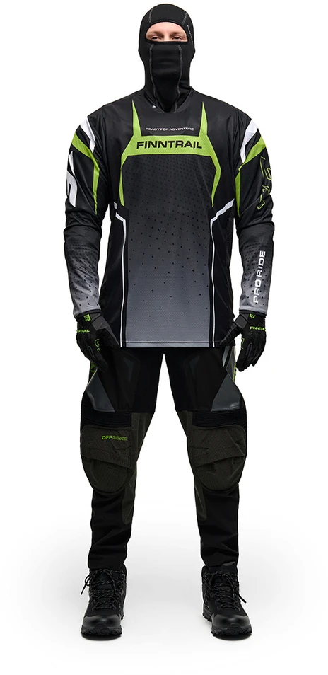 Marškinėliai Finntrail ATOM Graphite 1226
