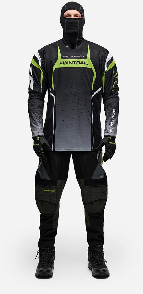 Marškinėliai Finntrail ATOM Graphite 1226