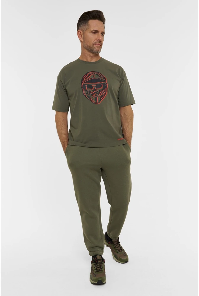 Marškinėliai Finntrail HELMET Khaki 6717