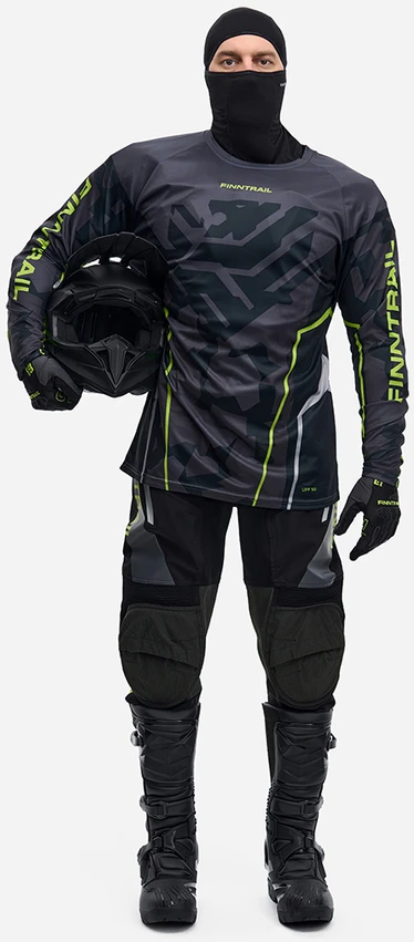 Marškinėliai Finntrail JERSEY CamoShadowBlack 6600
